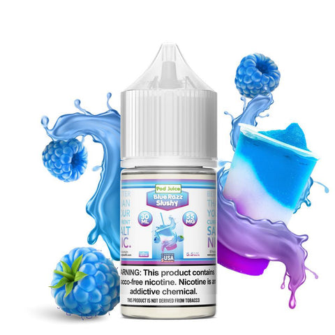 Blue Razz Slushy - Pod Juice - 30ml Salt Nic