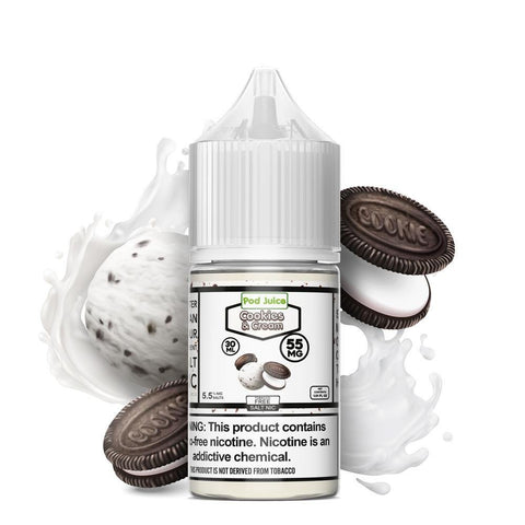 Cookies & Cream - Pod Juice - 30ml Salt Nic