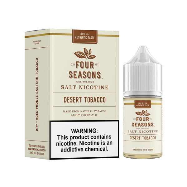 Desert Tobacco - Four Seasons Salt - 30mL Salt Nic