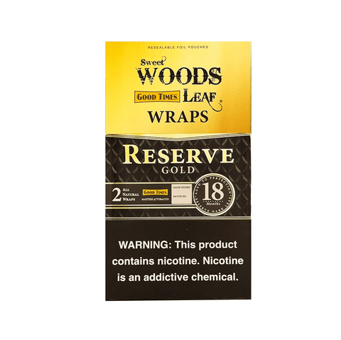 Good Times Sweet Woods Leaf 18 Month Aged Wraps