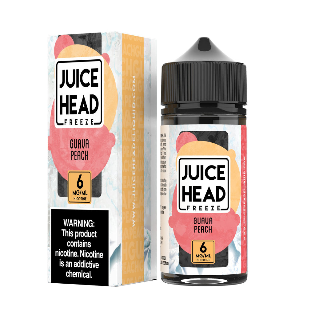 Guava Peach - Juice Head Freeze - 100mL Vape Juice