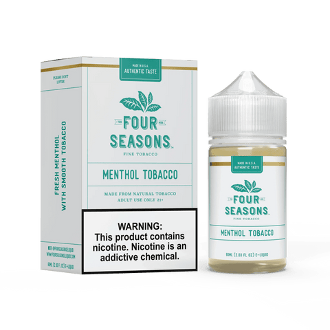 Menthol Tobacco - Four Seasons - 60mL Vape Juice