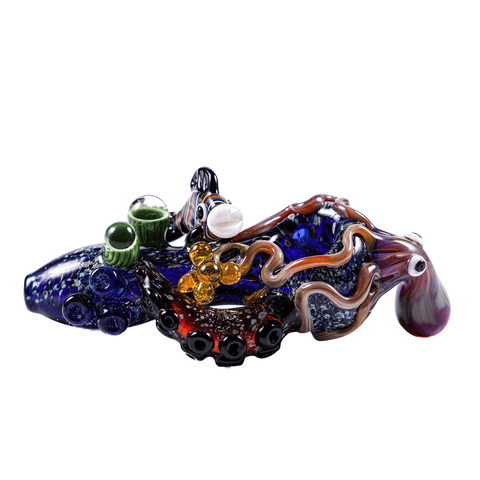 MKH18 - MK100 Sealife Octopus Premium Hand Pipe