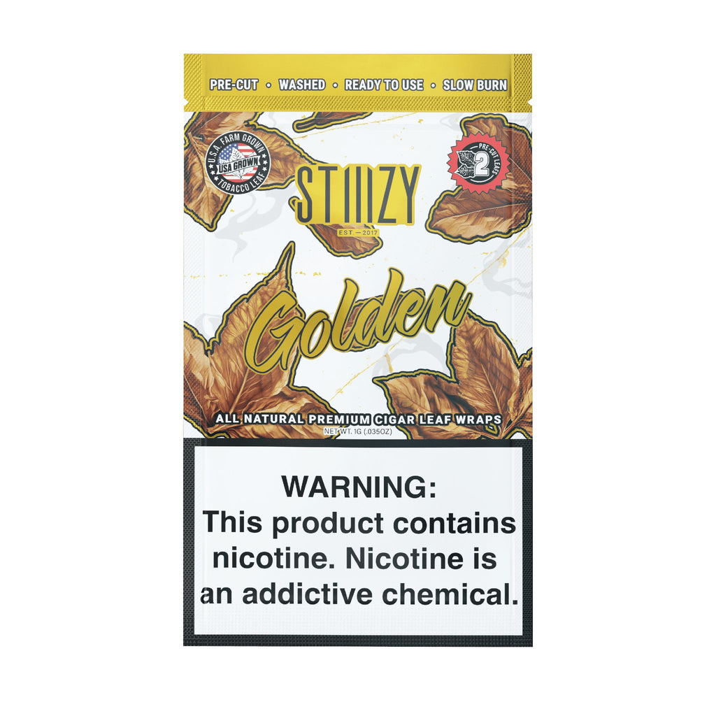 STIIIZY Premium All Natural Leaf Wraps (2/Pack)