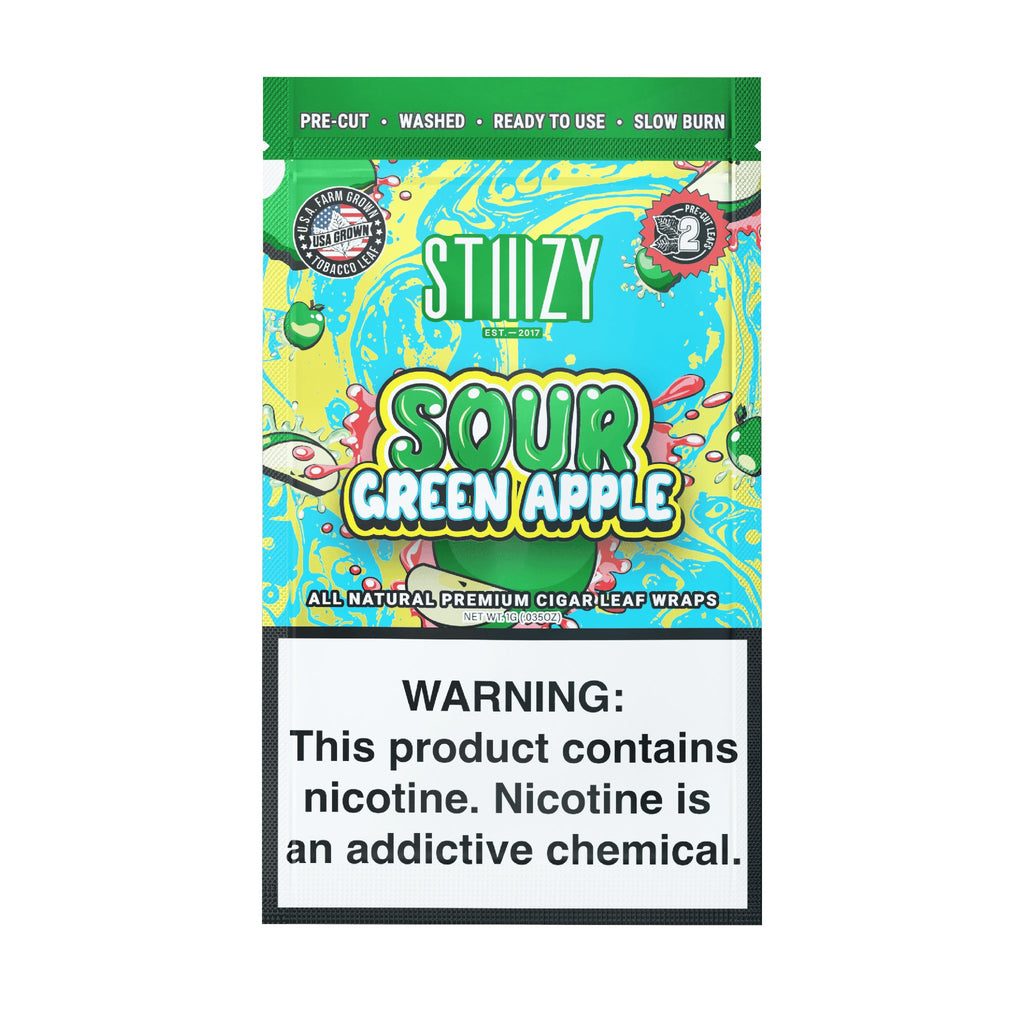 STIIIZY Premium All Natural Leaf Wraps (2/Pack)