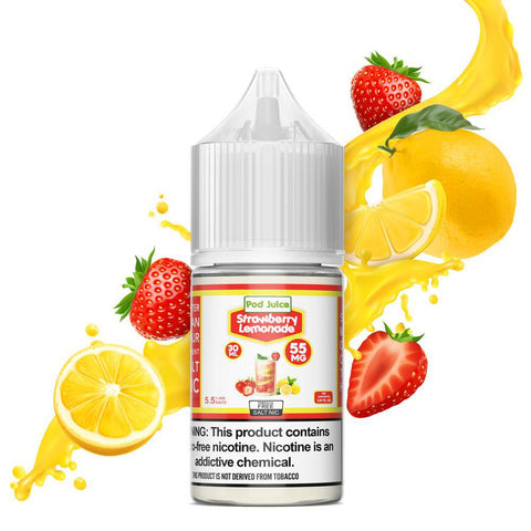 Strawberry Lemonade - Pod Juice - 30mL Salt Nic