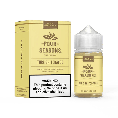 Turkish Tobacco - Four Seasons - 60mL Vape Juice