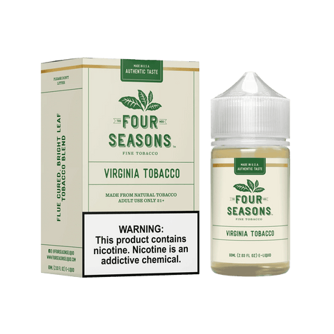 Virginia Tobacco - Four Seasons - 60mL Vape Juice