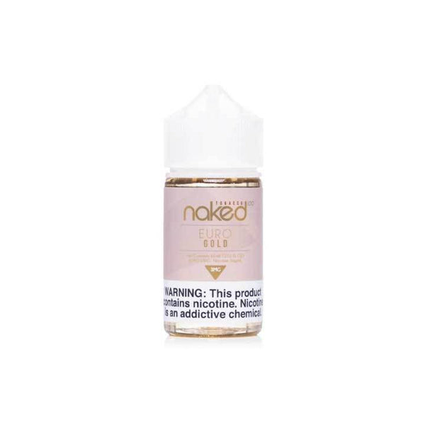 Euro Gold - Naked 100 Tobacco - 60mL Vape Juice