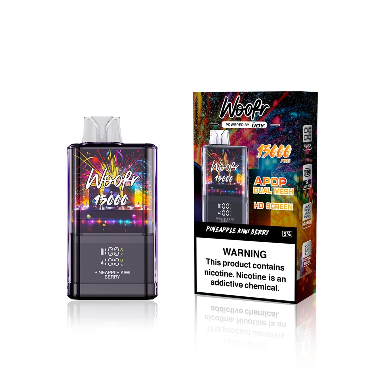 Woofr 15000 By IJoy Disposable - LA Vapor Store